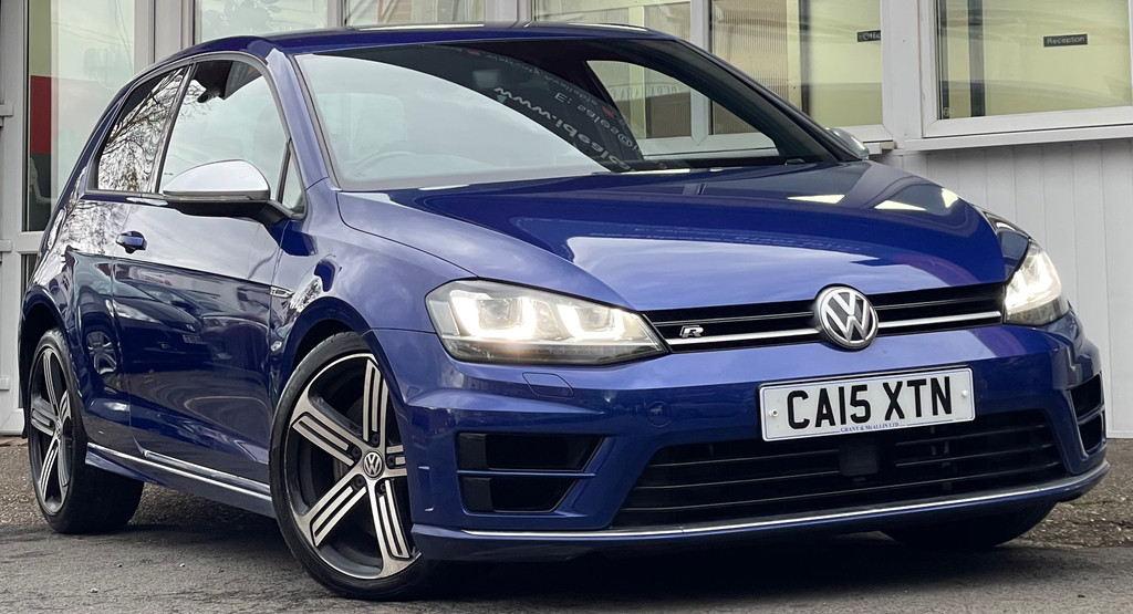 Volkswagen Golf 2.0 Tsi Bluemotion Tech R Hatchback Man CA15XTN Blue #2