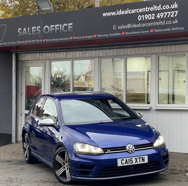 Volkswagen Golf 2.0 Tsi Bluemotion Tech R Hatchback Man Blue