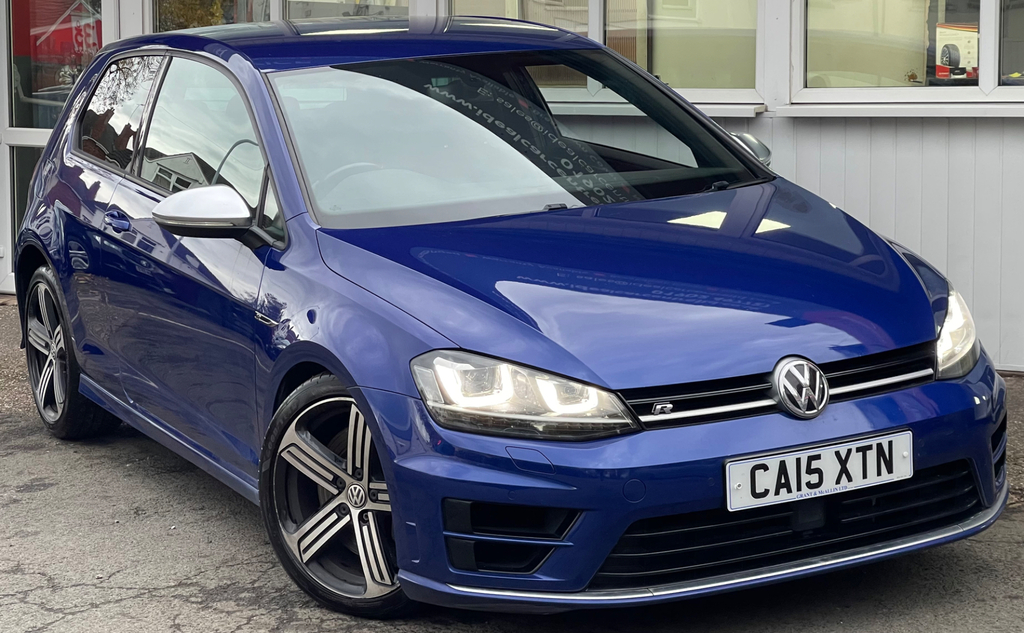 Volkswagen Golf 2.0 Tsi Bluemotion Tech R Hatchback Man CA15XTN Blue #3