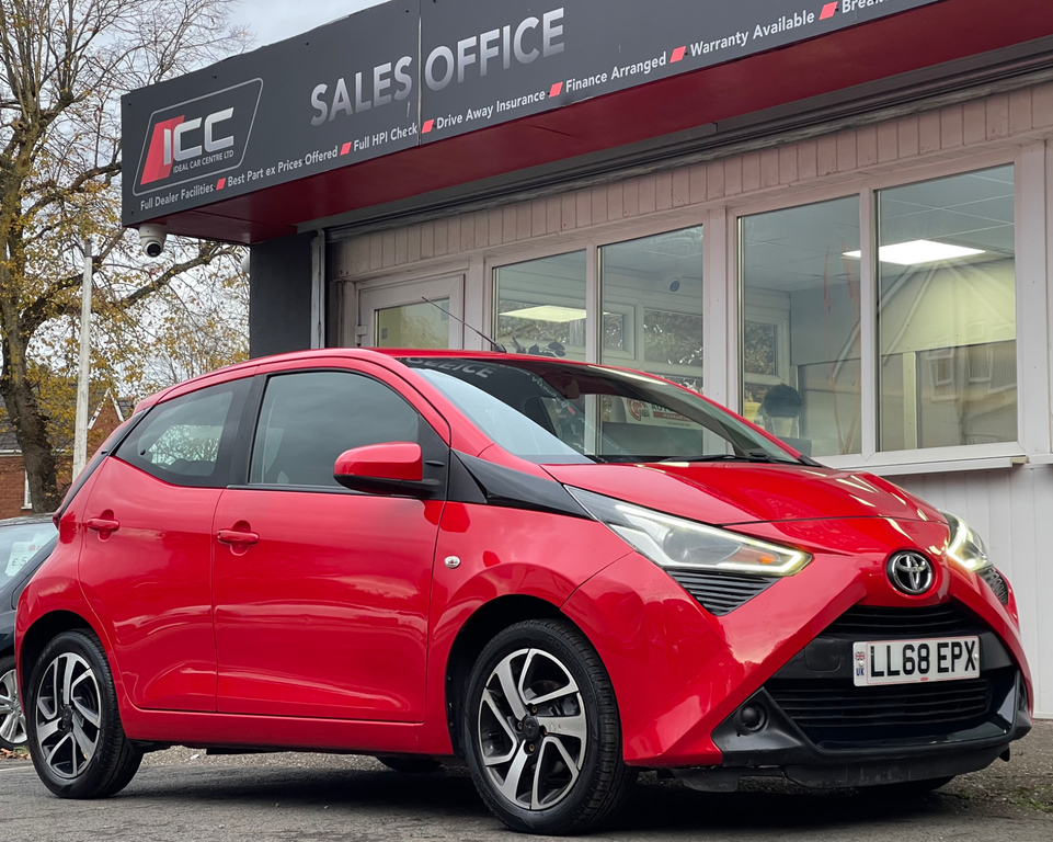 Toyota Aygo 1.0 Vvt-i X-play Hatchback X-shift Euro LL68EPX Red #6