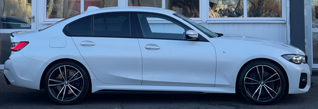 BMW 3 Series 2.0 Mht M Sport Saloon Hybrid Euro VX21OLK White #4