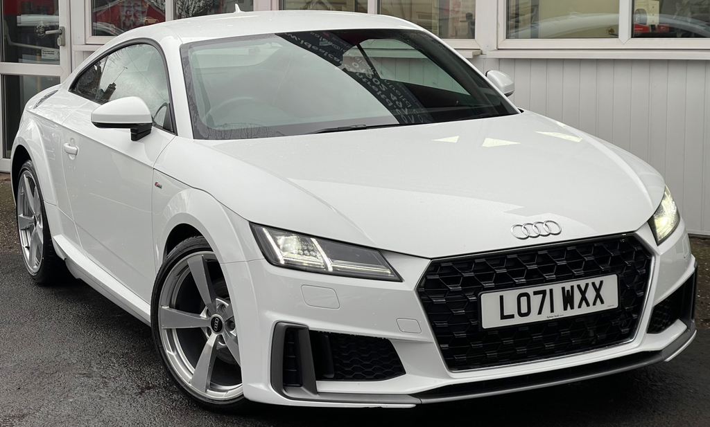 Audi TT 2.0 Tfsi 40 S Line Coupe S Tronic Euro LO71WXX White #2