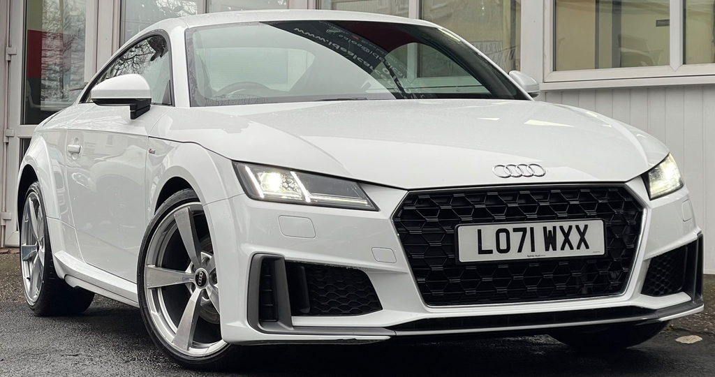 Audi TT 2.0 Tfsi 40 S Line Coupe S Tronic Euro White