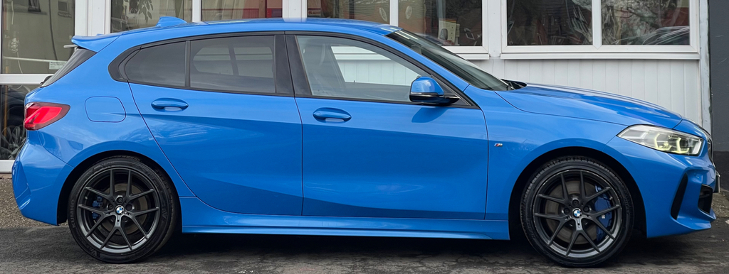 BMW 1 Series 1.5 118I M Sport Hatchback Euro DY70FYZ Blue #5