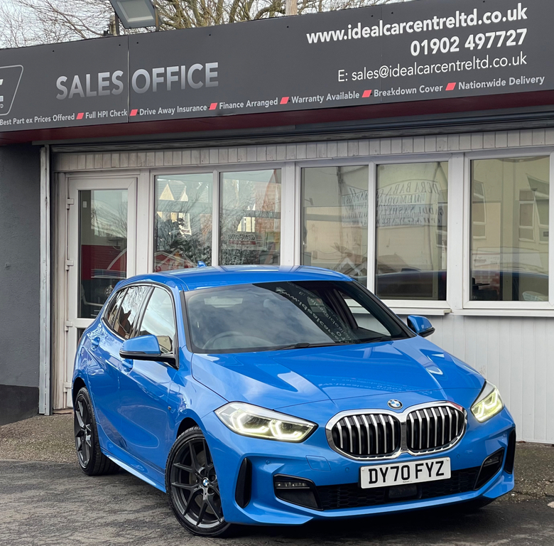 BMW 1 Series 1.5 118I M Sport Hatchback Euro Blue