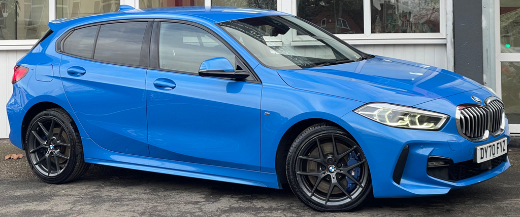 BMW 1 Series 1.5 118I M Sport Hatchback Euro DY70FYZ Blue #4