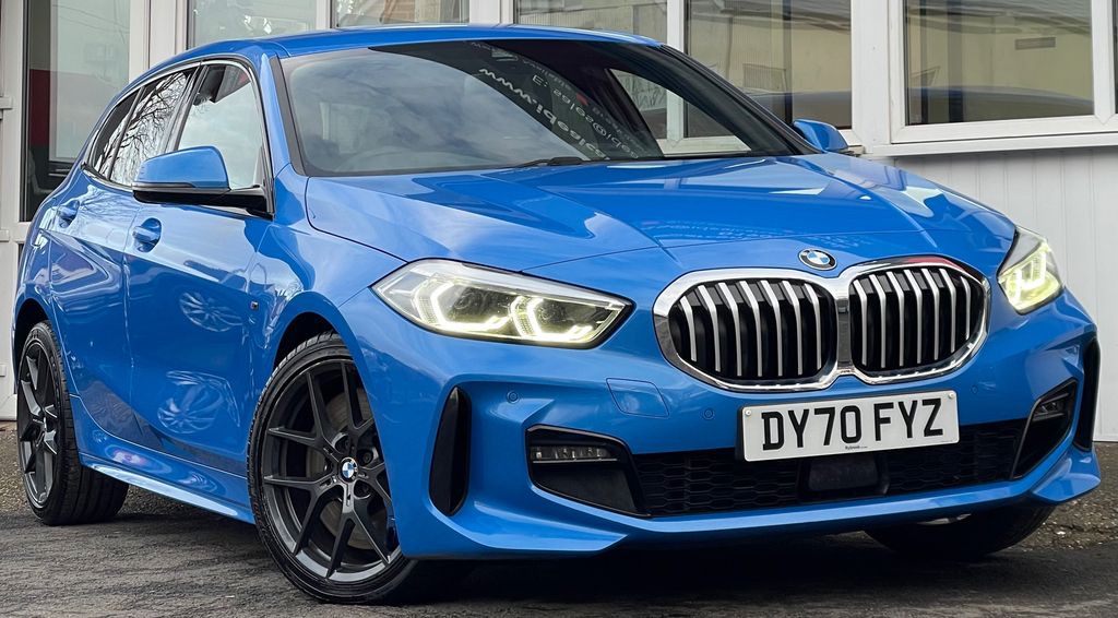 BMW 1 Series 1.5 118I M Sport Hatchback Euro DY70FYZ Blue #2
