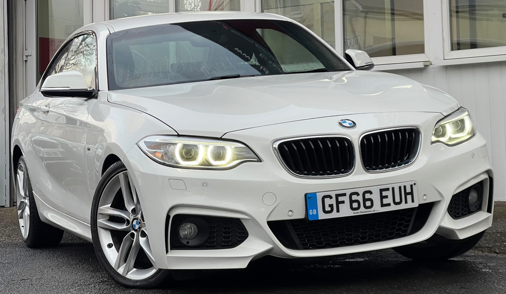 BMW 2 Series Gran Coupe 2.0 M Sport Coupe Euro 6 Ss GF66EUH White #2