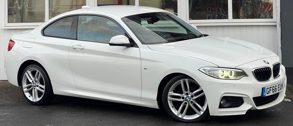 BMW 2 Series Gran Coupe 2.0 M Sport Coupe Euro 6 Ss GF66EUH White #3