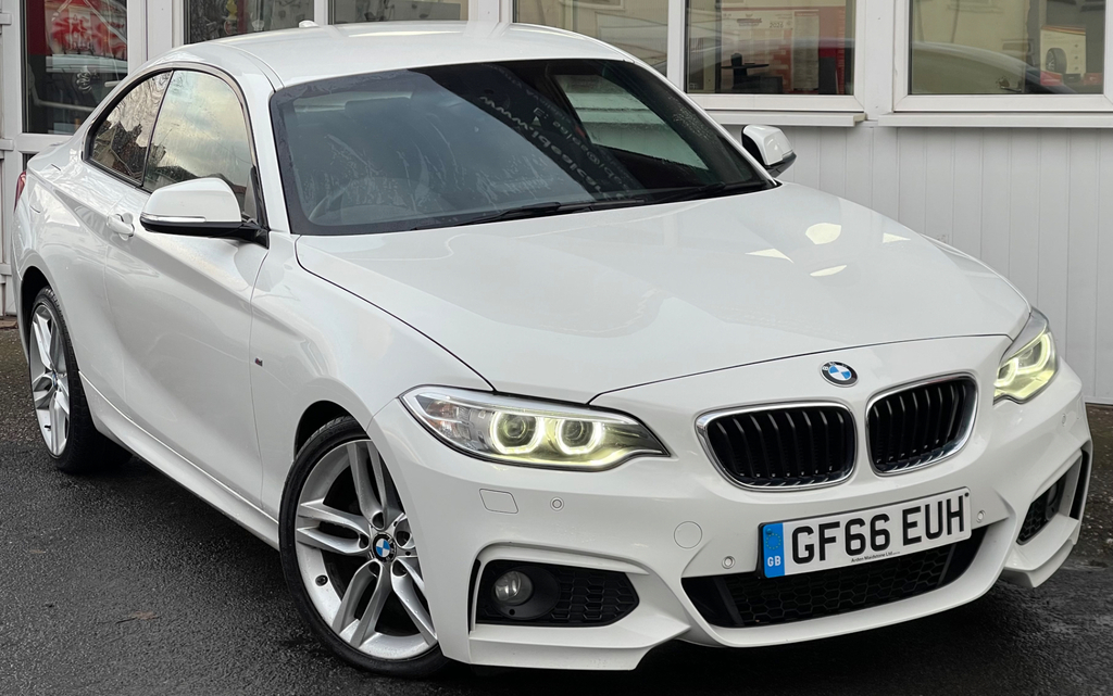 BMW 2 Series Gran Coupe 2.0 M Sport Coupe Euro 6 Ss White