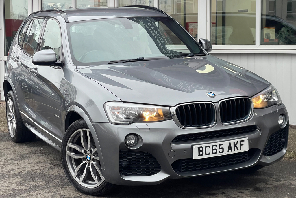 BMW X3 2.0 20D M Sport Suv Xdrive Euro 6 BC65AKF Grey #3