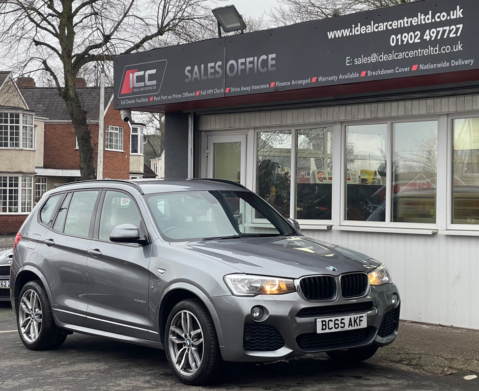 BMW X3 2.0 20D M Sport Suv Xdrive Euro 6 BC65AKF Grey #4