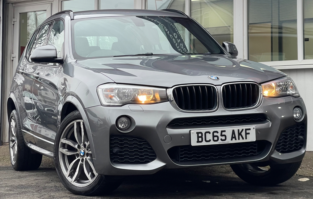 BMW X3 2.0 20D M Sport Suv Xdrive Euro 6 BC65AKF Grey #2