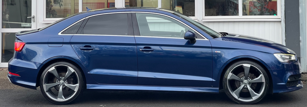 Audi A3 2.0 Tdi S Line Saloon Euro 5 S FP14YLG Blue #6