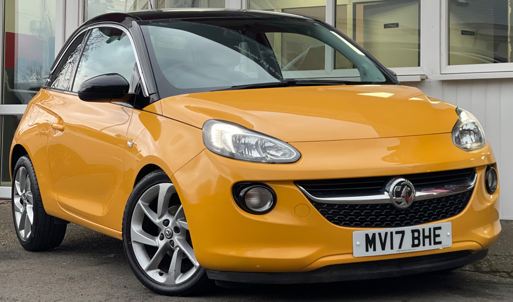 Vauxhall Adam 1.2I Slam Hatchback Euro 6 70 P MV17BHE Orange