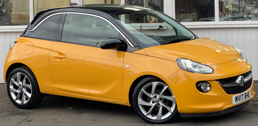 Vauxhall Adam 1.2I Slam Hatchback Euro 6 70 P MV17BHE Orange #3