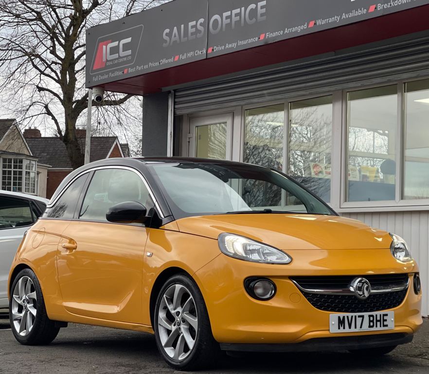 Vauxhall Adam 1.2I Slam Hatchback Euro 6 70 P MV17BHE Orange #6