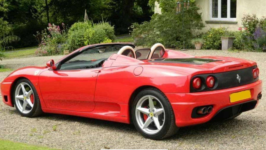 Ferrari 360 3.6 Spider F1 Red #3