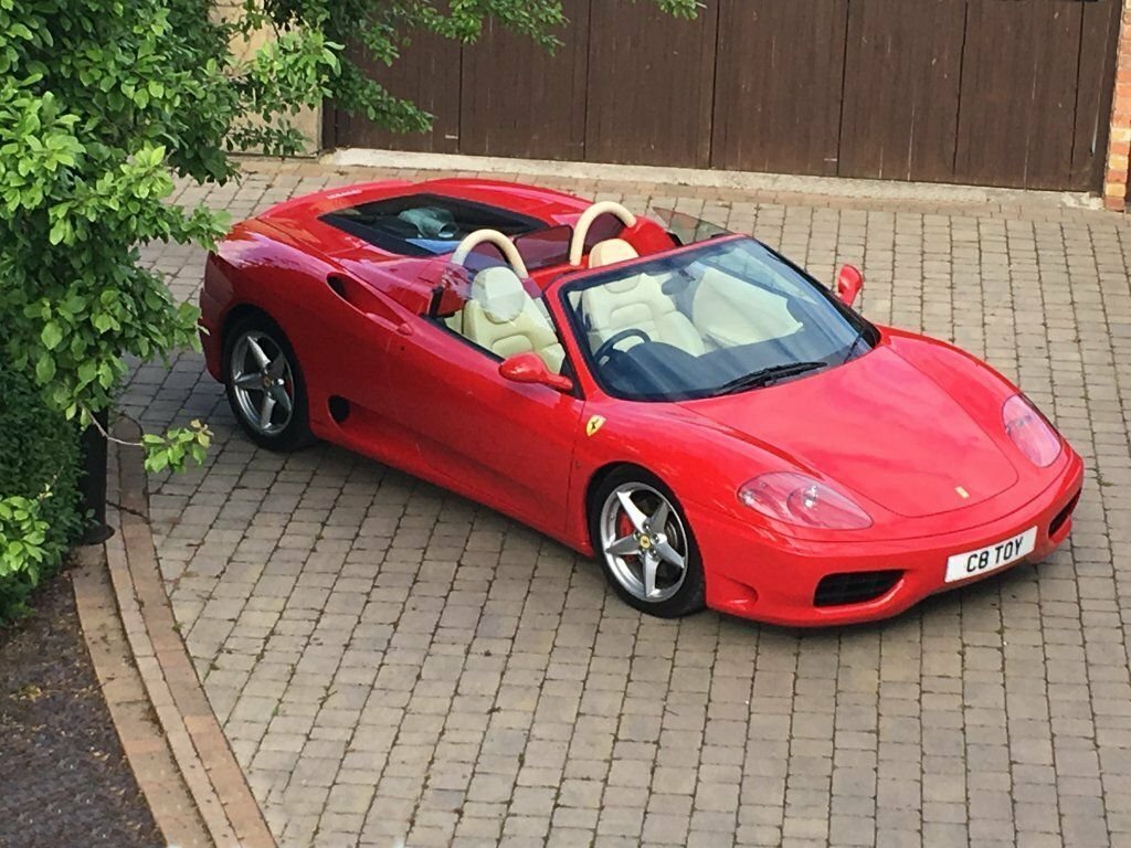 Ferrari 360 3.6 Spider F1 Red #5