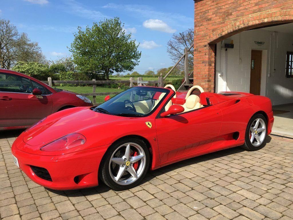 Ferrari 360 3.6 Spider F1 Red #2