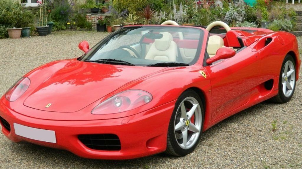 Ferrari 360 3.6 Spider F1 Red