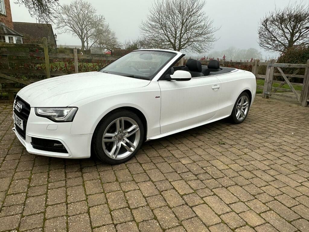 Audi A5 2.0 Tdi S Line White #6