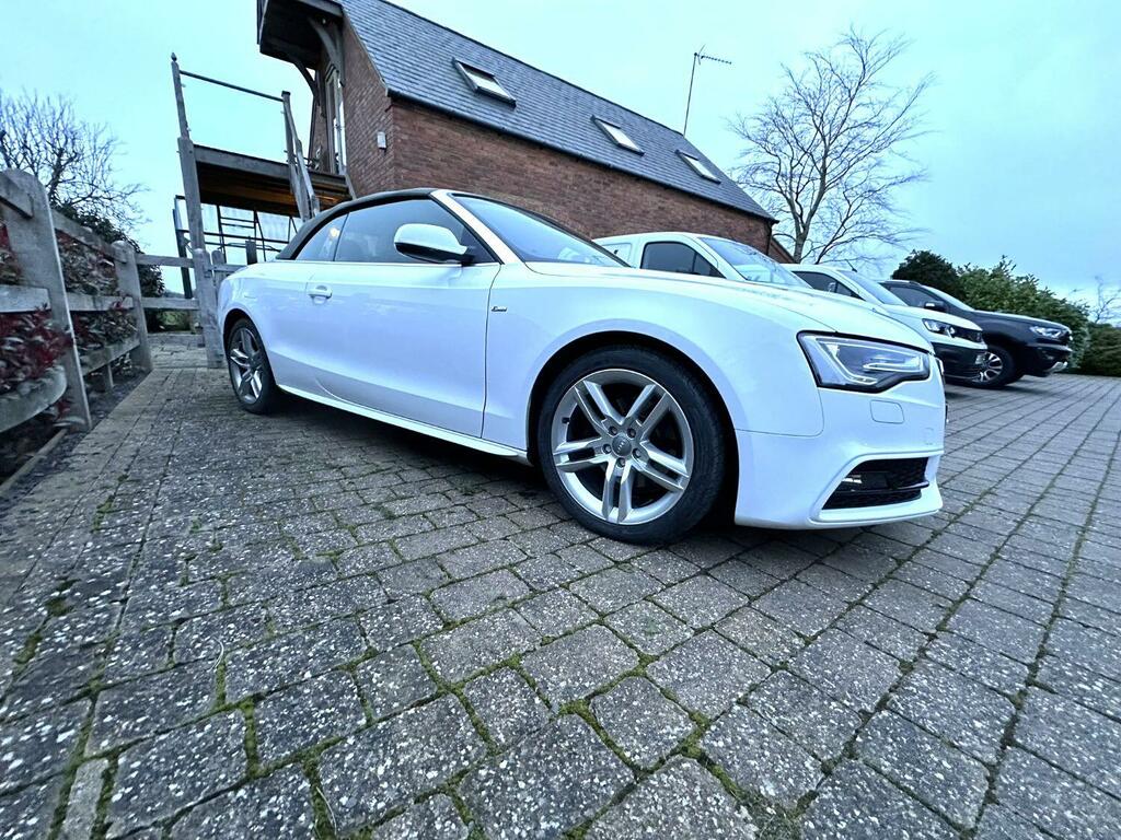 Audi A5 2.0 Tdi S Line White #5