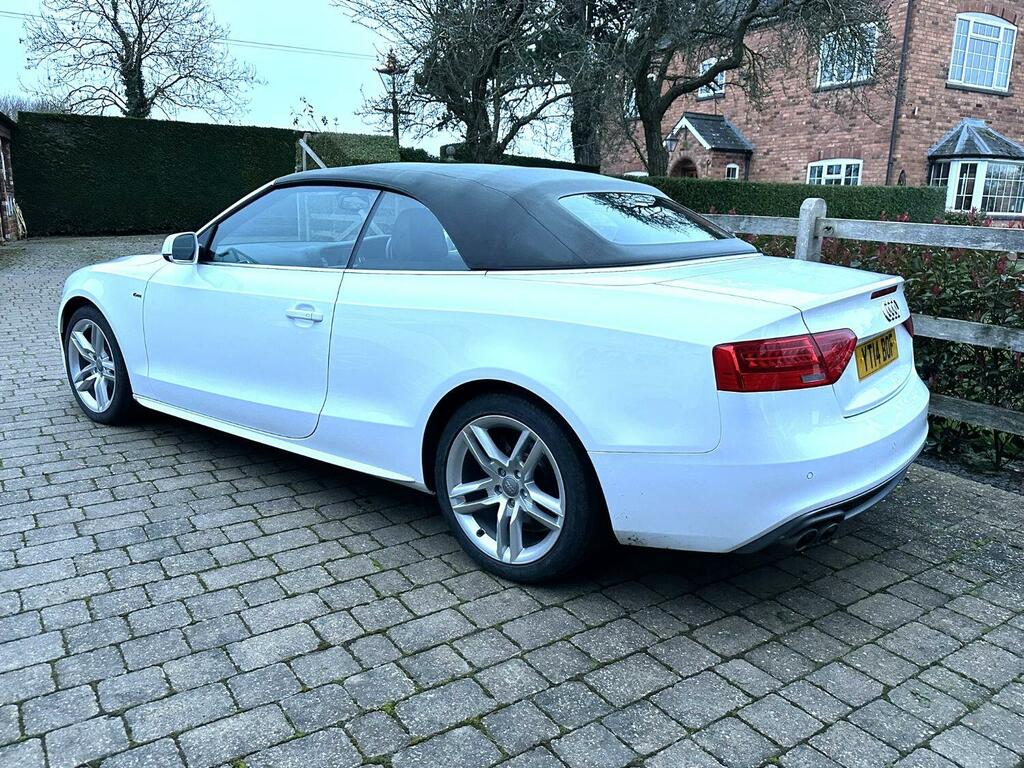 Audi A5 2.0 Tdi S Line White #2