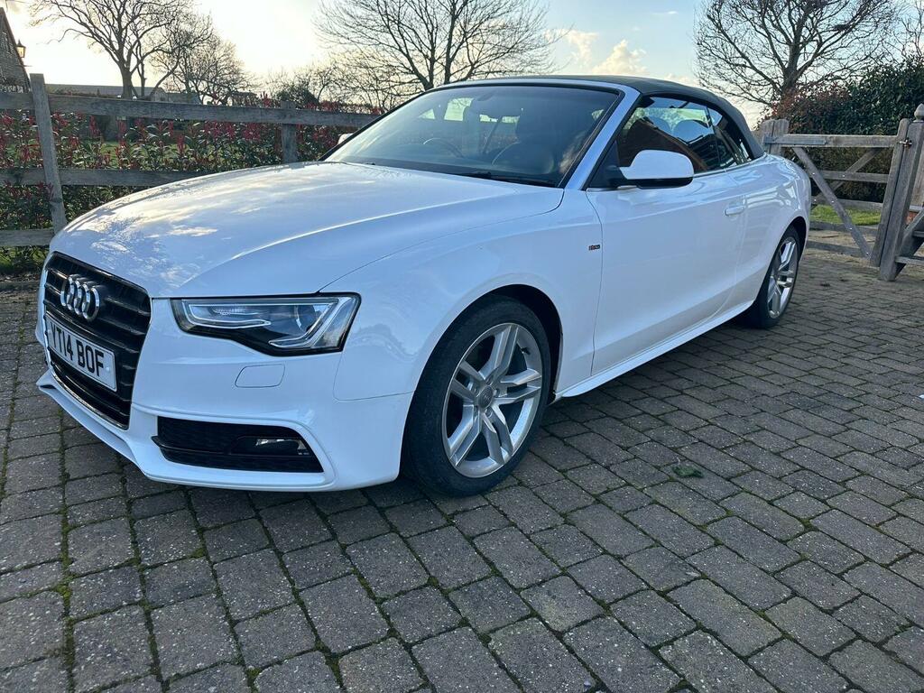 Audi A5 2.0 Tdi S Line White #3