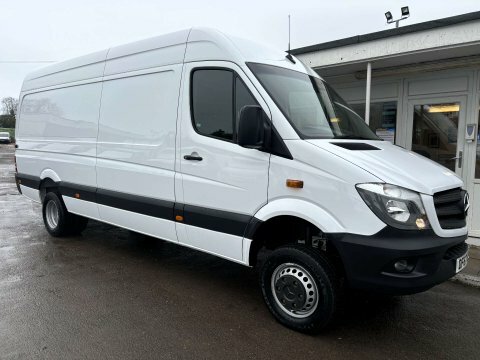 Mercedes-Benz Sprinter 516 Cdi 4X4 White #5