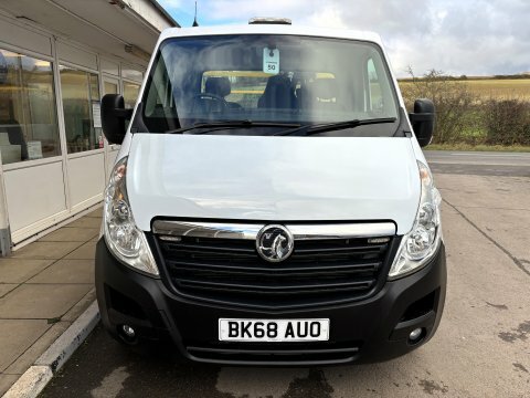 Vauxhall Movano L3h1 R3500dropside White #6