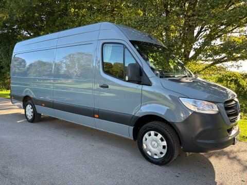 Mercedes-Benz Sprinter 319 Cdi Premium BJ22UEY Blue #5