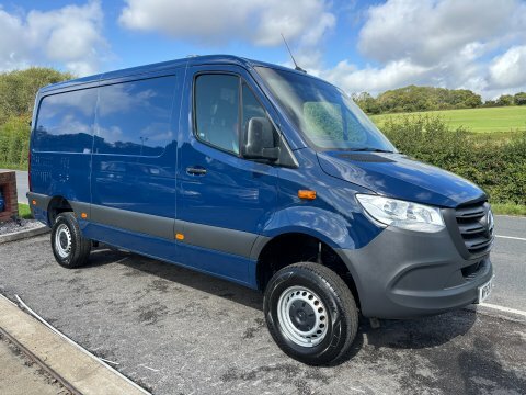 Mercedes-Benz Sprinter 316 Cdi Mwb WP69AXJ Blue #4