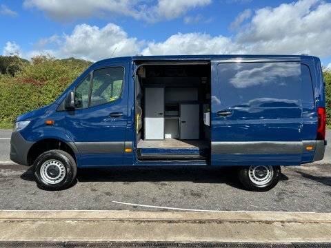 Mercedes-Benz Sprinter 316 Cdi Mwb WP69AXJ Blue #6