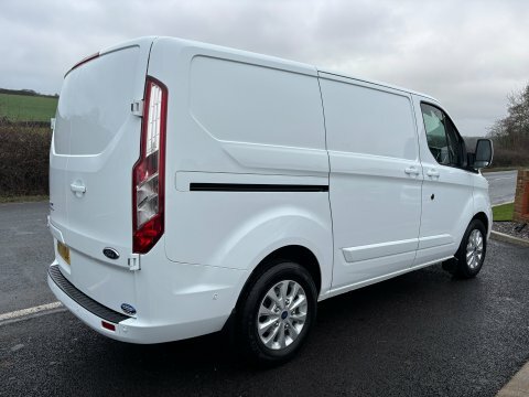 Ford Transit Custom 300 L1 Limited White #2