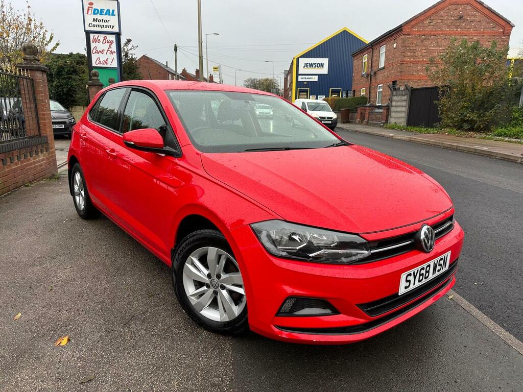 Volkswagen Polo Hatchback 1.0 Tsi Se Euro 6 Ss 201868 Red