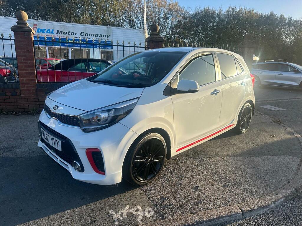 Kia Picanto Hatchback 1.25 Gt-line S Euro 6 201767 White