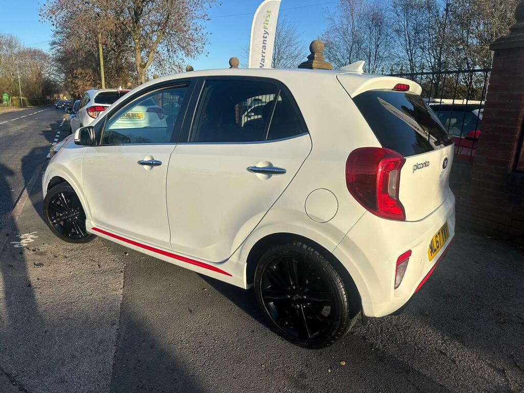 Kia Picanto Hatchback 1.25 Gt-line S Euro 6 201767 ML67YVY White #5