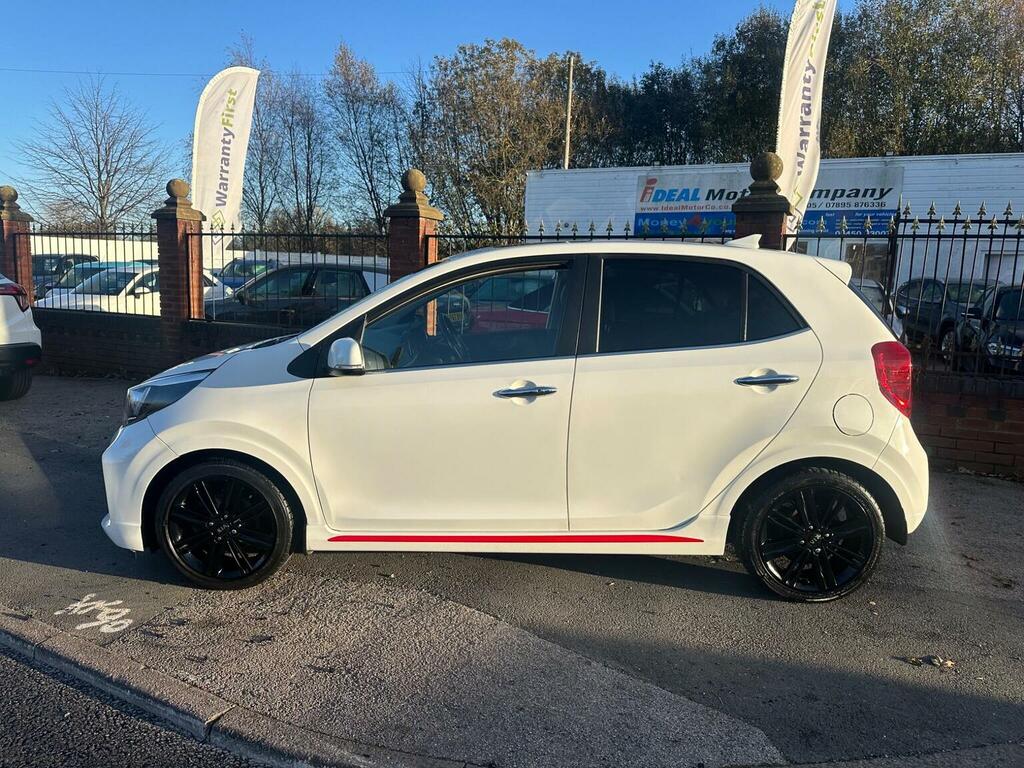 Kia Picanto Hatchback 1.25 Gt-line S Euro 6 201767 ML67YVY White #6