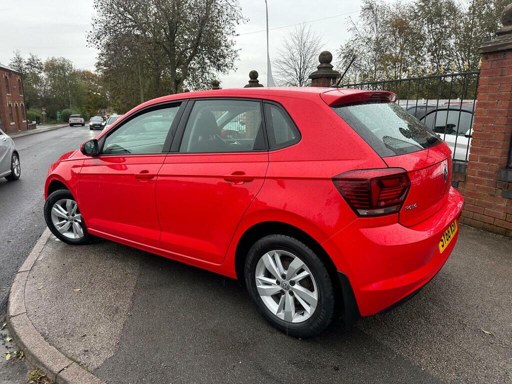 Volkswagen Polo Hatchback 1.0 Tsi Se Euro 6 Ss 201868 SY68WSN Red #5