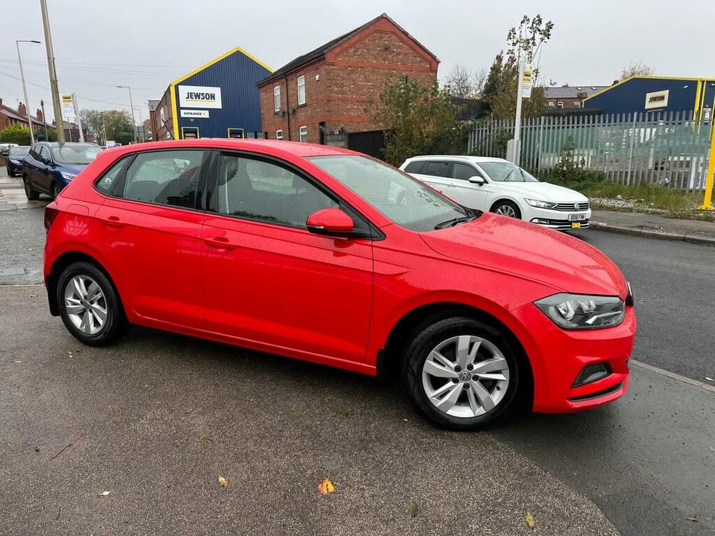 Volkswagen Polo Hatchback 1.0 Tsi Se Euro 6 Ss 201868 SY68WSN Red #2