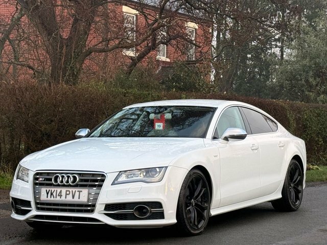 Audi S7 2014 4.0 Tfsi V8 Sportback S Tronic Qua White