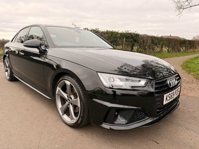 Audi A4 2019 2.0 Tfsi 35 Black Edition Saloon S KS69PZE Black #3