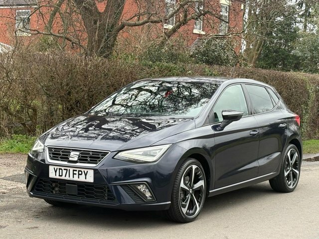 Seat Ibiza 2021 1.0 Tsi Fr Sport Hatchback YD71FPY Blue #4