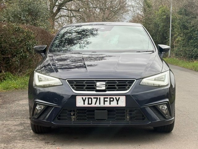 Seat Ibiza 2021 1.0 Tsi Fr Sport Hatchback YD71FPY Blue #3