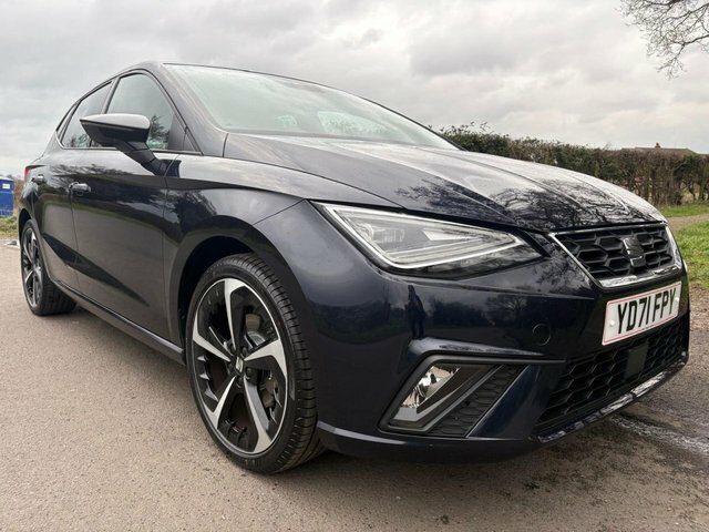 Seat Ibiza 2021 1.0 Tsi Fr Sport Hatchback YD71FPY Blue #2