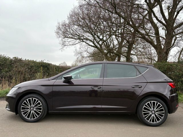 Seat Leon 2019 1.5 Tsi Evo Xcellence Lux Hatchback Petro NC19JNV Purple #5