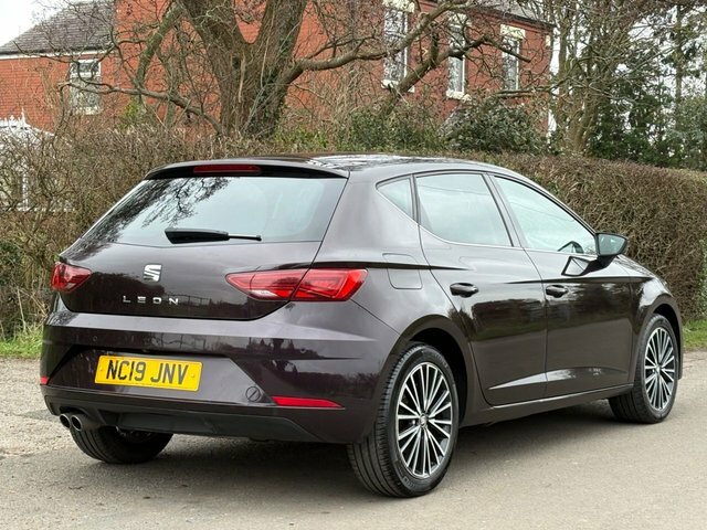 Seat Leon 2019 1.5 Tsi Evo Xcellence Lux Hatchback Petro NC19JNV Purple #3