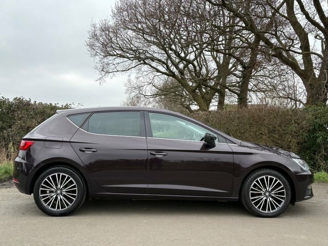 Seat Leon 2019 1.5 Tsi Evo Xcellence Lux Hatchback Petro NC19JNV Purple #4