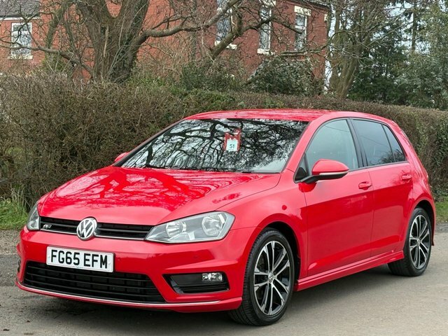 Volkswagen Golf 2015 1.4L Tsi 150 Act Bluemotion Red